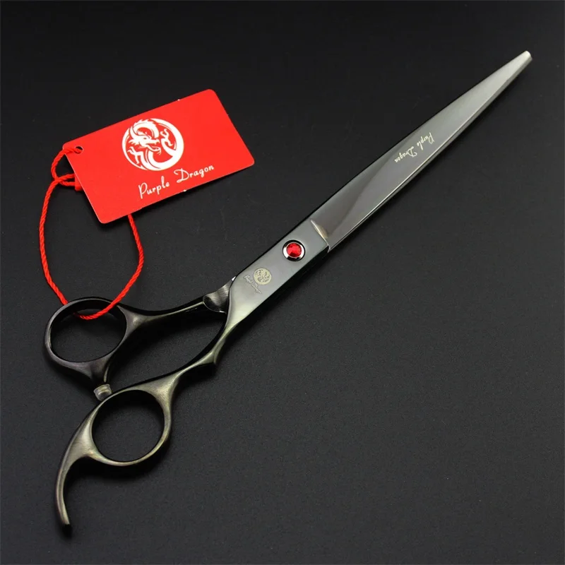 8 inch professional high quality pet grooming Scissors hair cutting shears 4 color straight dog grooming scissors (1)