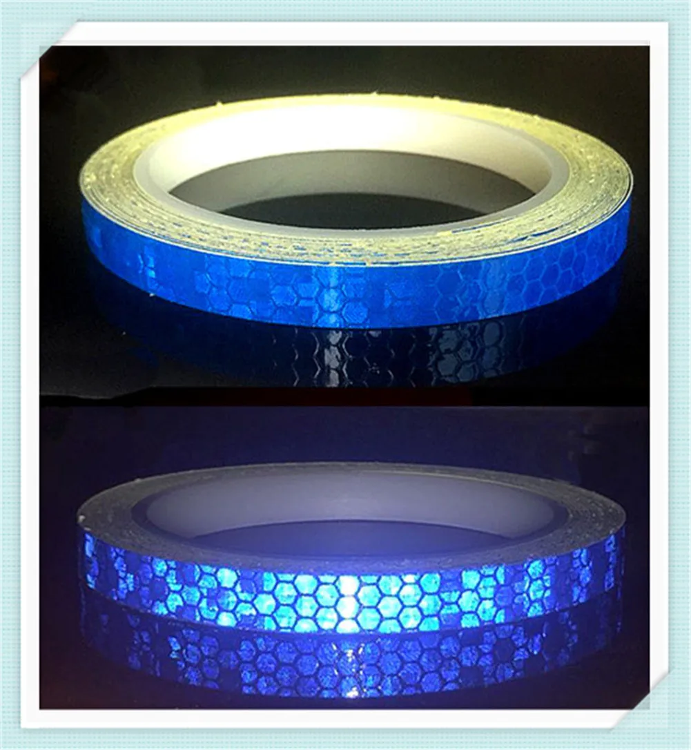 Bright color car safety reflective sticker tape motorcycle car reflective sticker car tape outside decal for