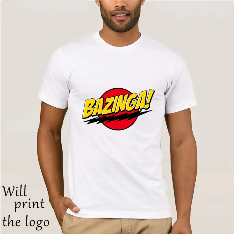 

The Big Bang Theory T Shirt BAZINGA 2018 Sheldon Cotone manica Corta Casual T camicia