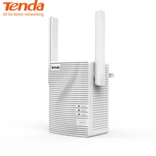 Tenda A18 AC1200Mbps Range Extender двухдиапазонный Wi-Fi усилитель сигнала для ретранслятора легко настроить два внешних omni-направленные антенны