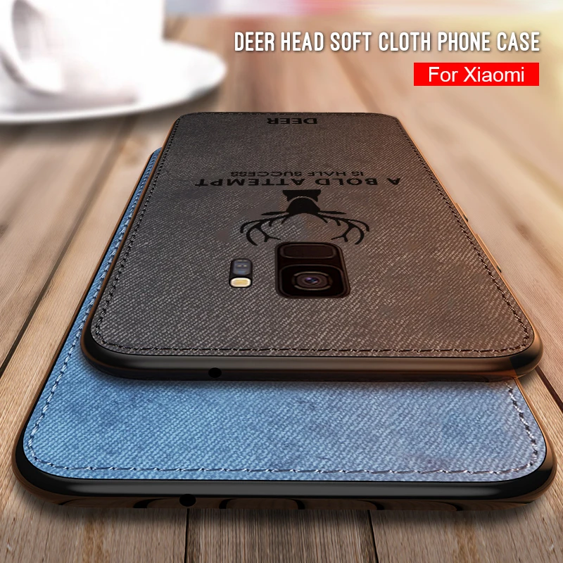 

Case For Samsung Galaxy A6 Plus 2018 Fabric Cloth Texture Soft Phone Case For Samsung S8 S9 Plus Note 9 8 J2 Prime J5 J7 J3 Case