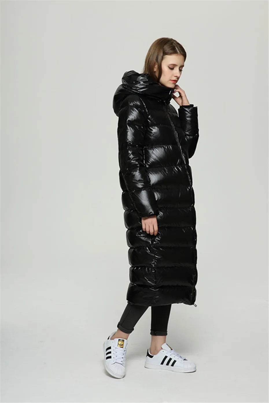 Зимние женские пуховые пальто, 90% белый утиный пух, куртки для женщин, женская верхняя одежда, теплая толстая пуховая куртка, брендовая парка