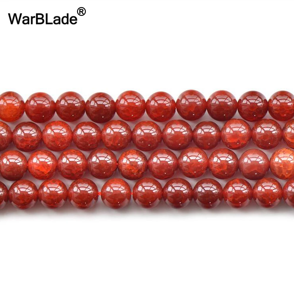 

Natural Stone Red Dragon Veins Agat Beads Agates Round Loose Stone Beads 6mm 8mm 10mm 12mm 14mm For DIY Bracelet Jewelry Making