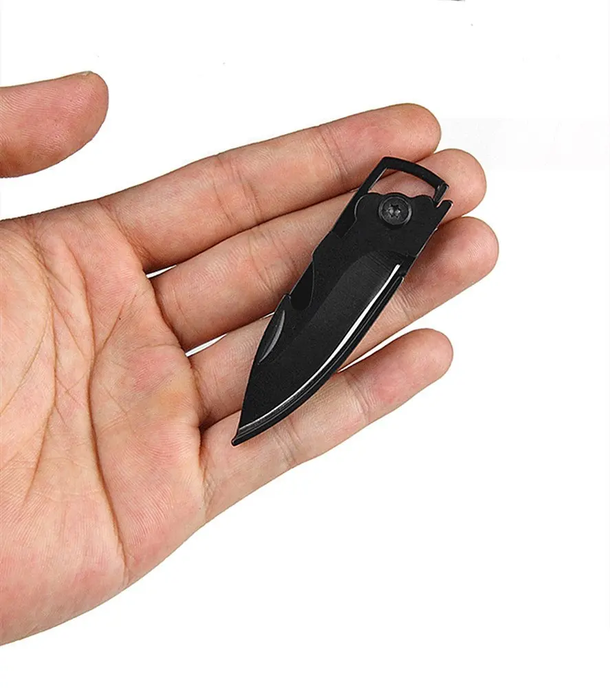 EDC Multipurpose knife mini keychain Multifunctional multi tool key pocket letter camp outdoor pare peeler peel parcel open
