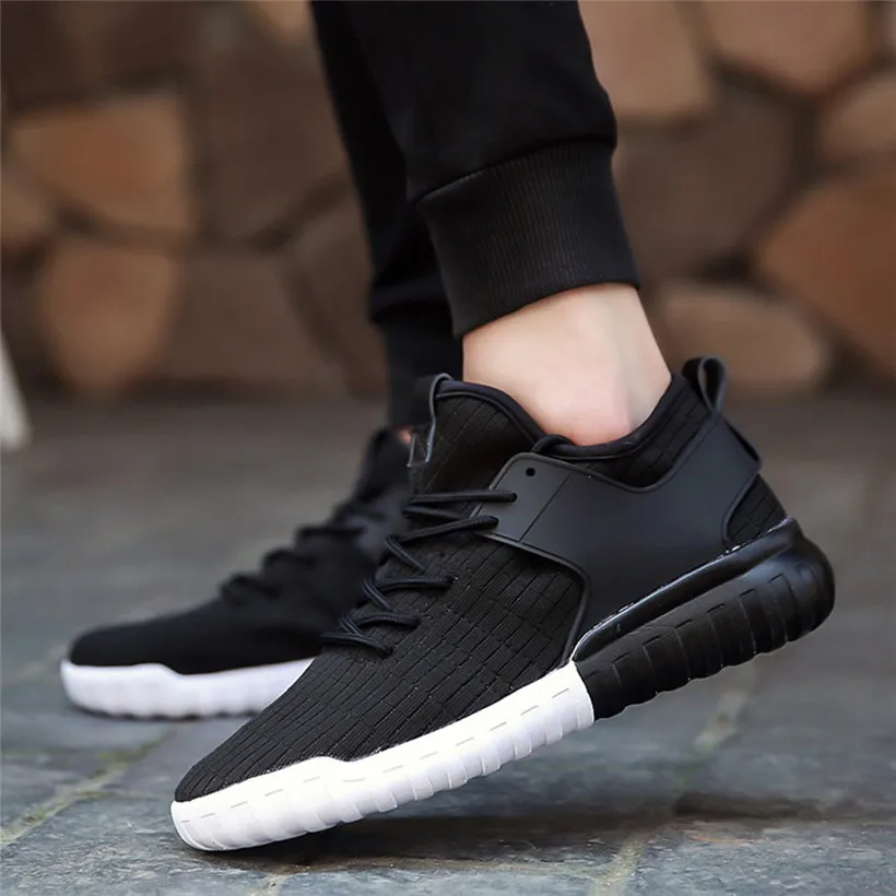 

Running Shoes For Men 2018 Outdoor Wear-resistant Man Sneakers Sporting Shoes Lace-up Sneaker Zapatos De Hombre 0910