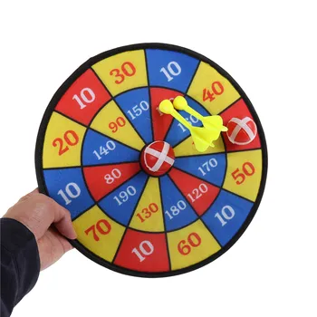 

1set Throwing Sport Children Toys Boomerang ABS Darting Flying Toys Fabric Dart Board Set Kid Ball Target Game