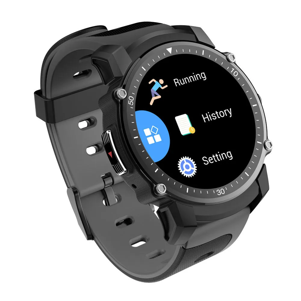 

FS08 Smart Watch Men IP68 Waterproof GPS Sports Fitness Tracker Stopwatch Heart Rate Monitor Wristwatch Clock for Android IOS