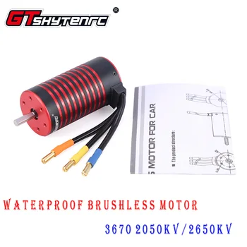 

1pcs GTSKYTENRC Brand 3670 2050KV/2650KV Brushless Waterproof Motor For GTR/Lexus 2S 1:10 3S 4S 1:8 RC Drift Racing Off-road Car