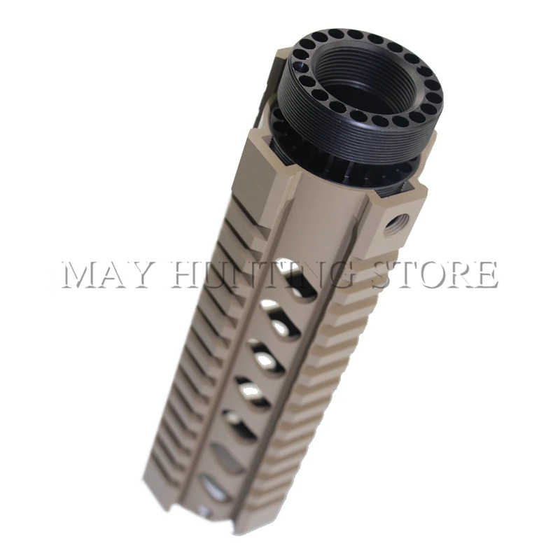 Тактический Airsoft. 223/5. 56 AR15 7 дюймов float Handguard направляющей трубки AR-15 M16 M4 Handguard Picatinny Охота Шестерни
