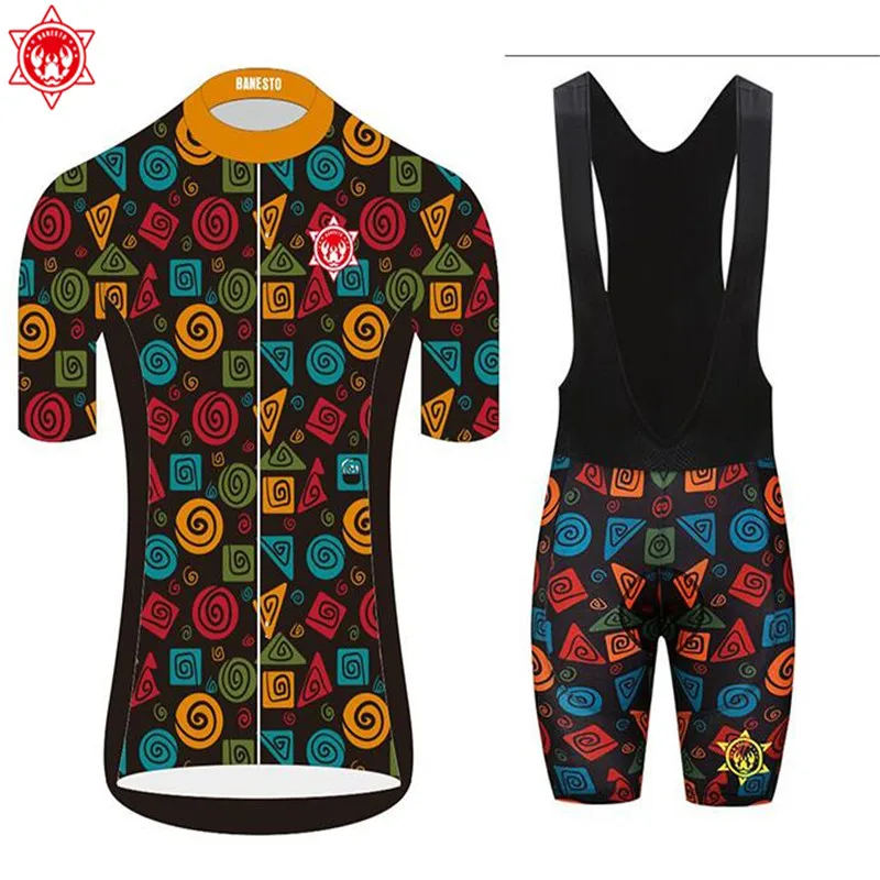 

2018 Geeklion Cycling Jersey Sets Breathable 3D Pad Short Bike Sportswear Short Sleeves Racing MTB Suit Maillot Bike Clothing