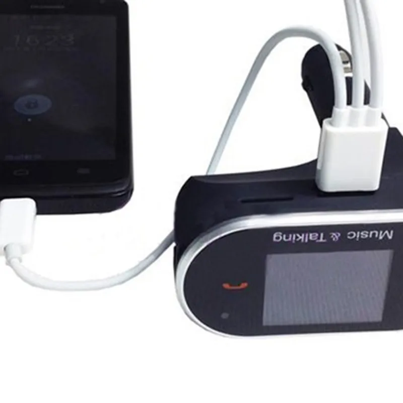 Многофункциональный прикуриватель автомобильное зарядное устройство беспроводной ЖК Bluetooth Handfree Автомобильный USB MP3 плеер fm-передатчик