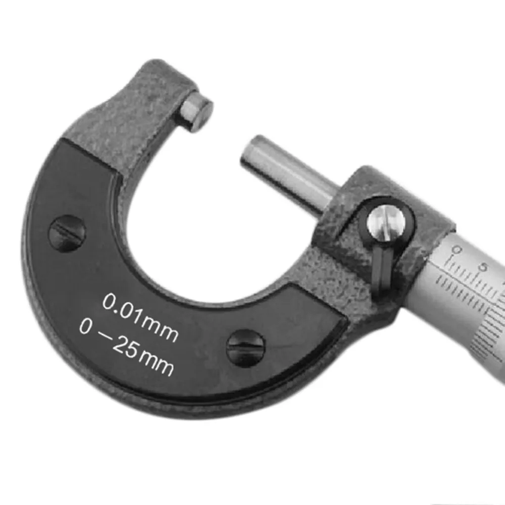 OUTAD лучший 0-25 мм 0,01 мм Манометр наружный микрометр инструмент с металлом для механического циркуль предложение