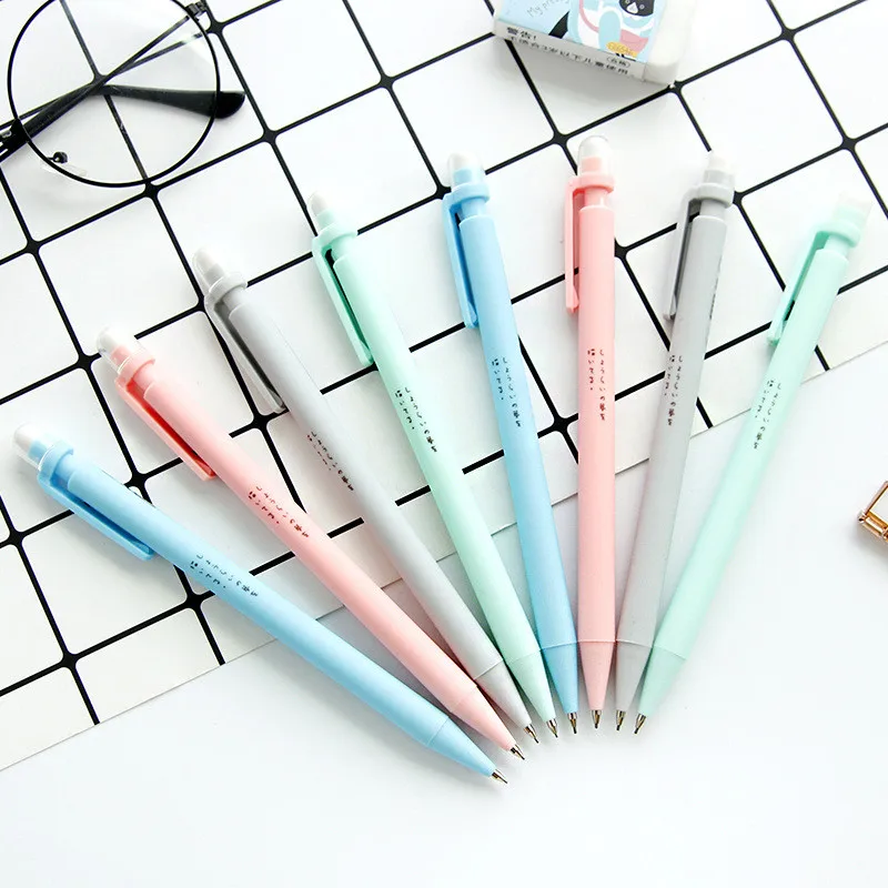 4Pcs Creative Cute Kawaii Mechanical Pencil 0.5/0.7mm School Stationery