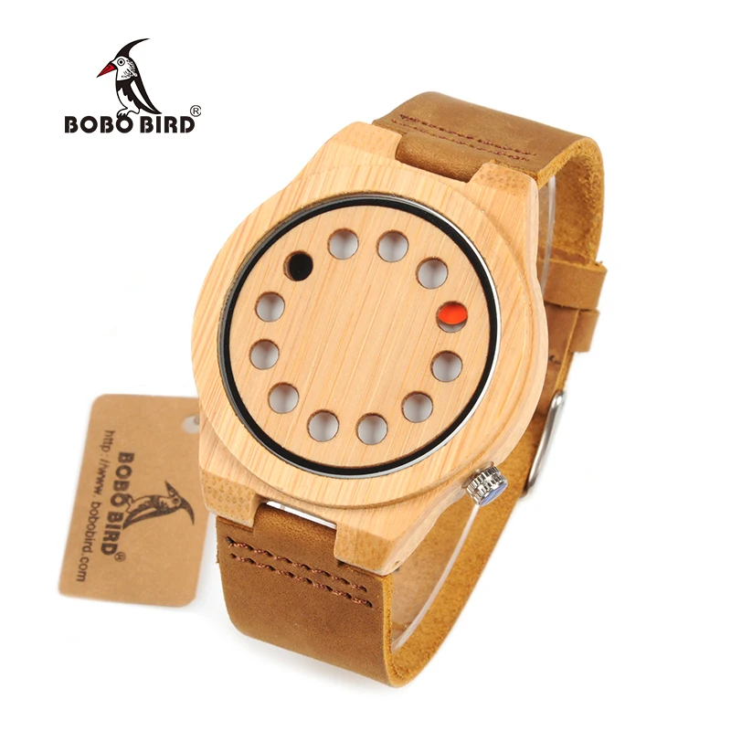 Reloj hombre BOBO BIRD мужские часы, бамбуковые кварцевые часы, роскошные брендовые Дизайнерские деревянные наручные часы, специальный подарок для мужчин, W-D08