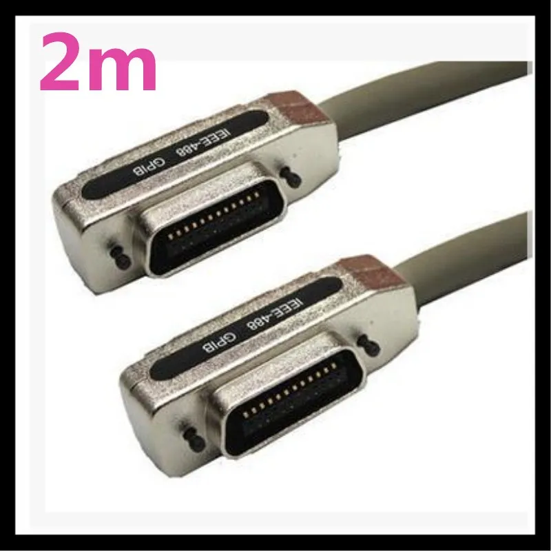 

Freeshipping 488GB GPIB IEEE488 Metal Connector 2 Metre Cable
