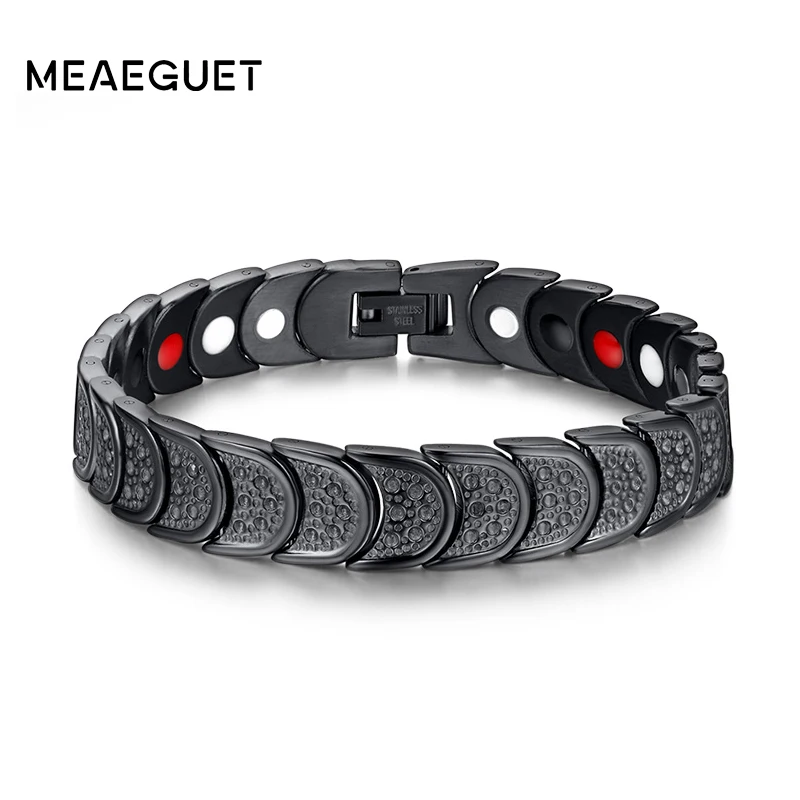 Meaeguet магнитные браслеты для здоровья и браслеты для женщин Многофункциональный Ювелирные изделия с магнитным браслетом
