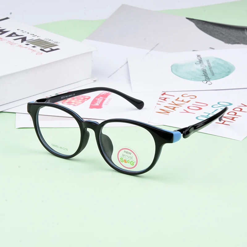 lovely Kids Glasses Frame Children Girl Boy Soft silica Glasses Leg Myopia Eyeglass Frame Optical Eyewear Eyeglasses
