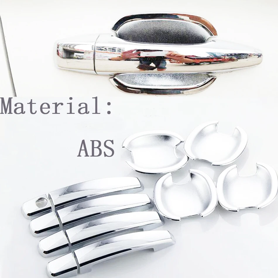 

DEE Car Accessories for Peugeot 307 307sw 307cc Chrome Trim Chromium Styling Door Handles Cover Sticker Exterior Decoration