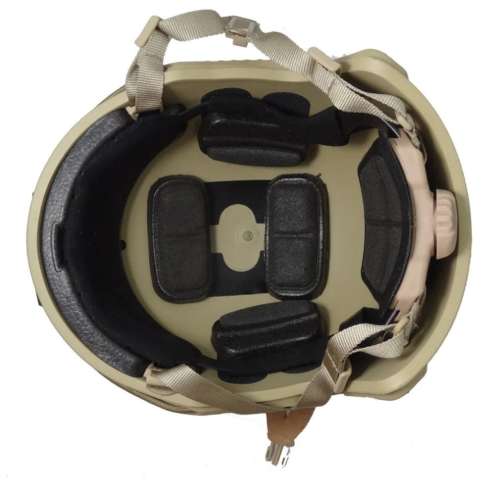us army helmet Airsoft paintball enhanced combat FAST MH Tan Standard