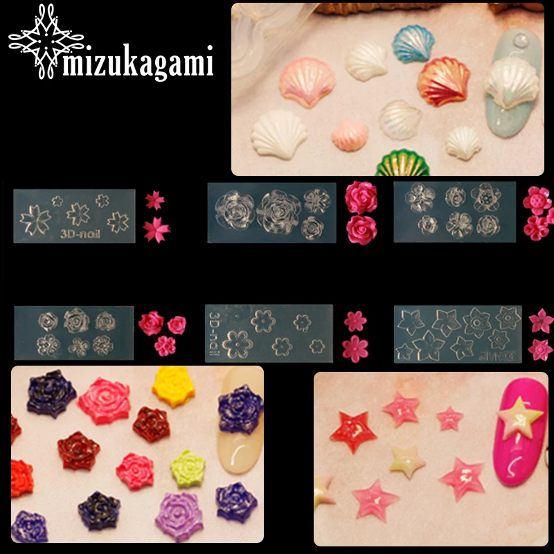 

1pcs UV Resin Jewelry Liquid Silicone Mold Cherry Blossom Flowers Resin Charms Molds For DIY Intersperse Decorate Making Jewelry