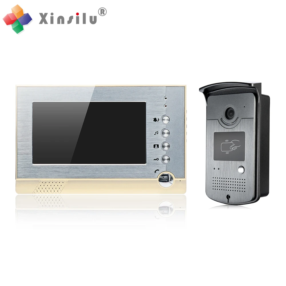 

7 Inch ID Card Access Control Video Door Phone Support SD Card