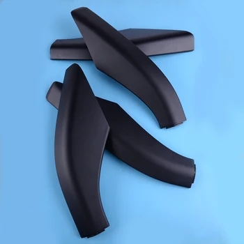 

DWCX 4PCS Plastic Car Roof Luggage Rack Rail End Cover Shell Fit for Land Rover Freelander 2 2008 2009 2010 2011 2012 2013 2014