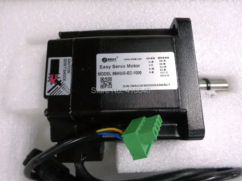 Leadshine шаговый 86HBM40 EC 1000 равно 86HS40 10001.8 градусов 2 фаза NEMA 34 с датчиком и 1.0 N. m