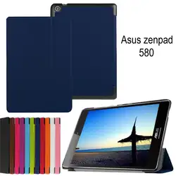 Новые магнитные смарт-Pu кожаный чехол для Asus Zenpad S 8,0 Z580 Z580C Z580CA 8 дюймов tablet case + пленка + стилус