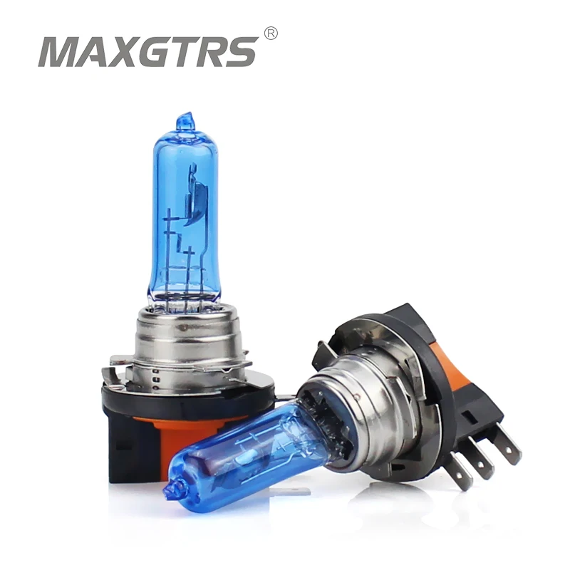 2 шт. галогенная лампа H15 12 В 15/55 Вт 5000 К|car light|super whitelamp 12v |