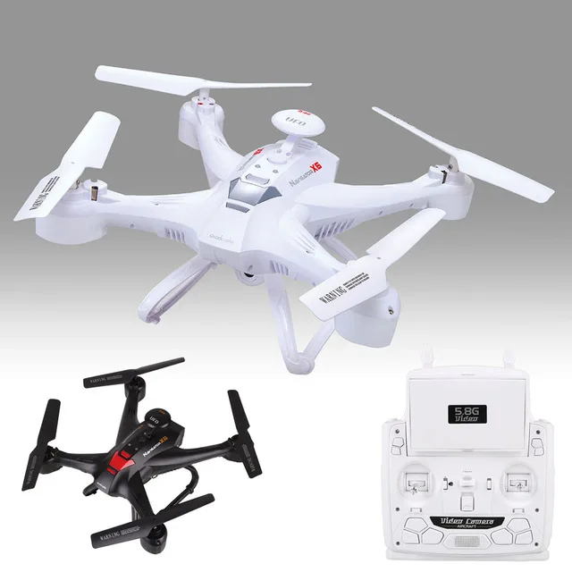 5 8g fpv monitor rc font b drone b font X163 with HD Camera real time