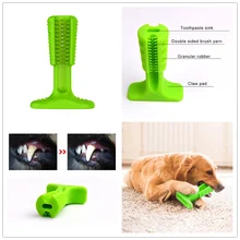 

Drop Shipping Dog Toothbrush Toy Dog Brushing Stick Pet Molar Toothbrush for Dog Puppy Tooth Healthcare Dog Accessoires