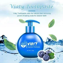 Blueberry фруктовая зубная паста для выпечки Сода зубная паста для удаления пятен отбеливание против кровотечения Чистка гигиены уход за полостью рта MH88