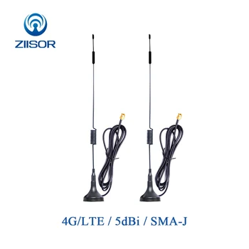 2pcs 4G Wifi Antenna 3G GSM LTE Magnetic Router Internet Antenna for Communication SMA Male Omni Antena Aerial TX4G-XPL-300 1pc gsm 3g 4g small sucker antenna omni car aerial with 1 5m cable sma male connector