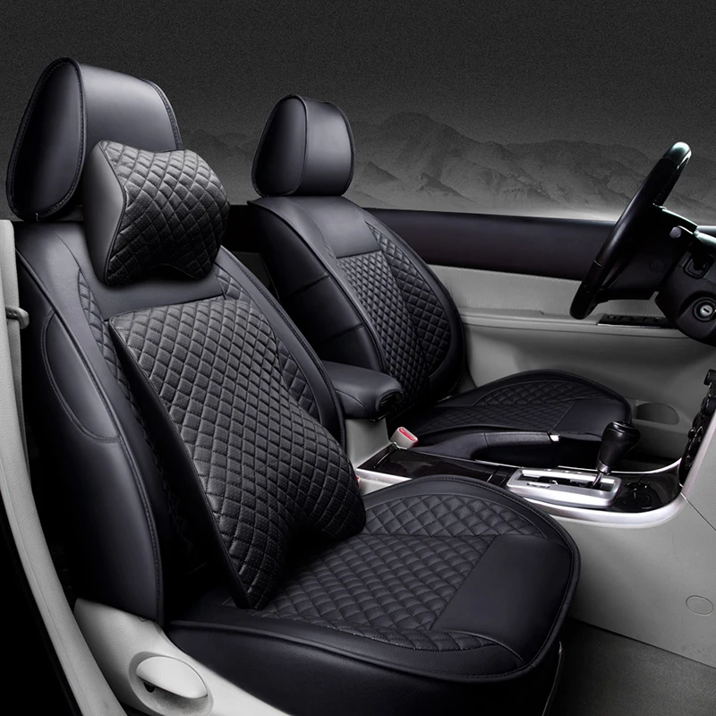 Специальный высококачественный кожаный чехол на сиденье автомобиля Для SsangYong