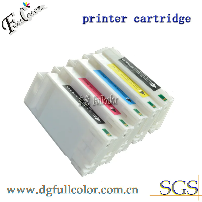 

Free shipping 350ml Replace ink cartridge for epson pro7908 9908 with pigment ink and chip