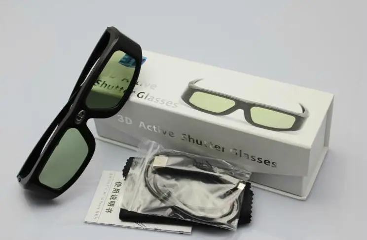Новые 3D очки с затвором, DLP очки, совместимые с Мицубиси асус и бенком, acer, InFocus, вивитек и т. Д., DLP-LINK проекторы