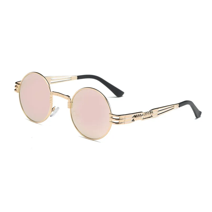 Sport Sunglasses Cycling Eyewear Women Summer Vintage Retro Round Glasses Unisex Fashion Aviator Mirror Lens Travel glass #2J06 (12)