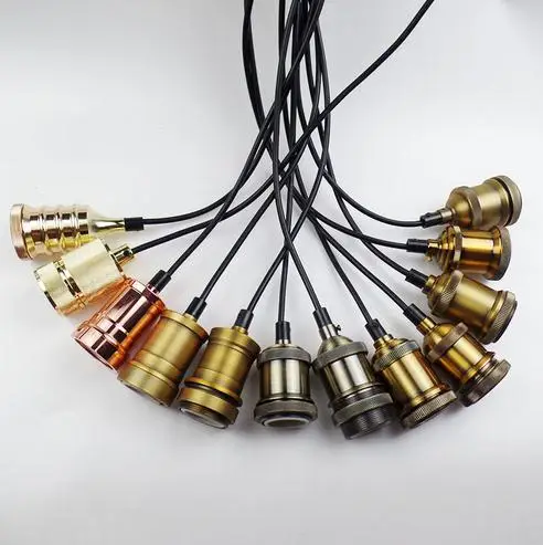 

Modern Simple E27 Iron Pendant Lamp LED Colorful Pendant Light Fixtures Loft Restaurant Lighting Droplight Hanglamp