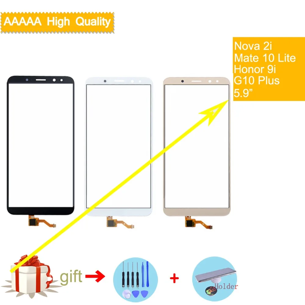 

Felfial For Huawei Honor 9i Mate 10 Lite Nova 2i G10 Plus Maimang 6 Touch Screen Sensor Digitizer Glass Panel replacement