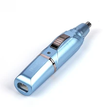 Kemei 2 в 1 триммер для бритья носа триммер для ушей машинка для стрижки волос электрическое средство для удаления волос из носа машинка для стрижки волос Бритва для лица