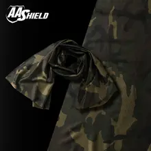 AA щит камуфляж тактический шарф Открытый военный шейный платок лес Охота армейский Kaffiyeh шарф светильник вес шемаг Лесной