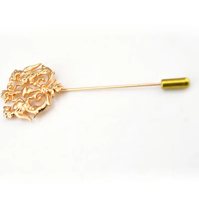 Мужская бутоньерка в виде дракона 3 цвета|shield brooch|chain broochlapel stick |