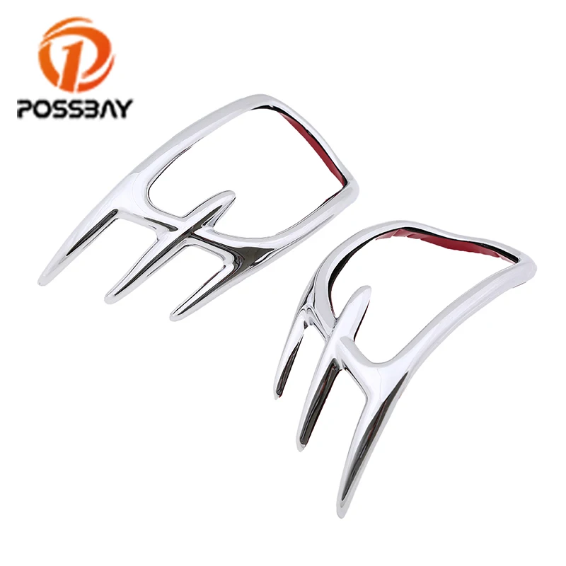 

POSSBAY Motorcycle Turn Signal Light Decoration Trim Cover Protector for Honda Goldwing GL1800 2001 2002 2003 2004 2005-2011