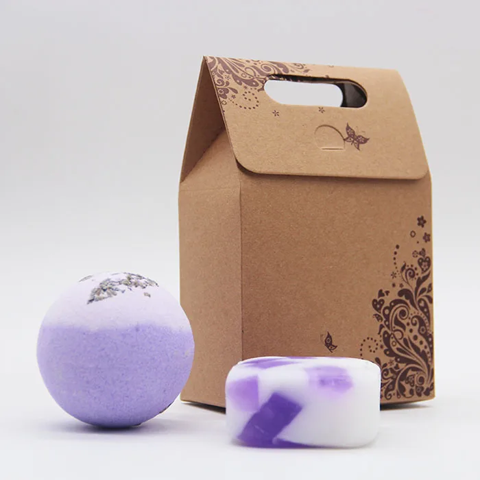 Tsing Bath bomb 120 г антистрессовый подарочный набор для спа Lavenderb натуральные бомбы