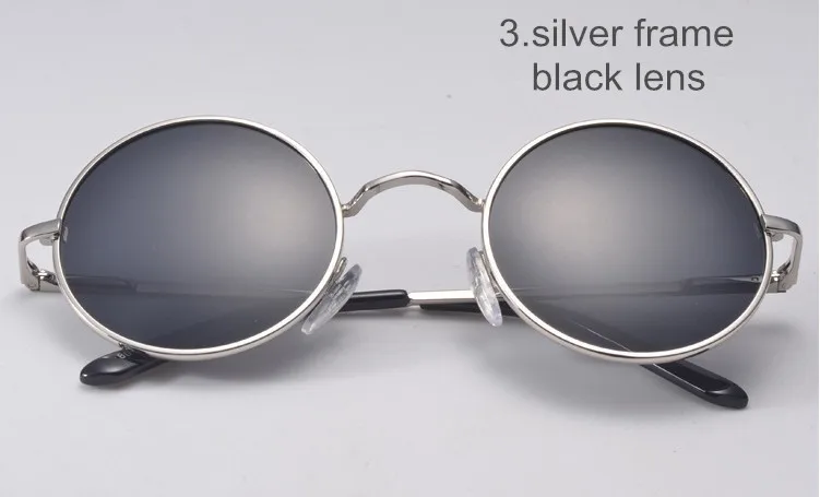 Классический круглый мужские и женские солнцезащитные очки в стиле ретро, с чехлом, Набор отверток UV400 Мужские солнечные очки для вождения