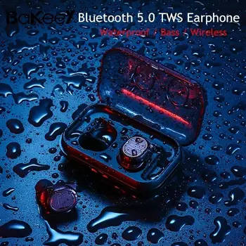 

Fashion Appearance Bluetooth 5.0 Sports Waterproof Ear Hook Wireless Headset Earbuds Touch Wearing Comfort