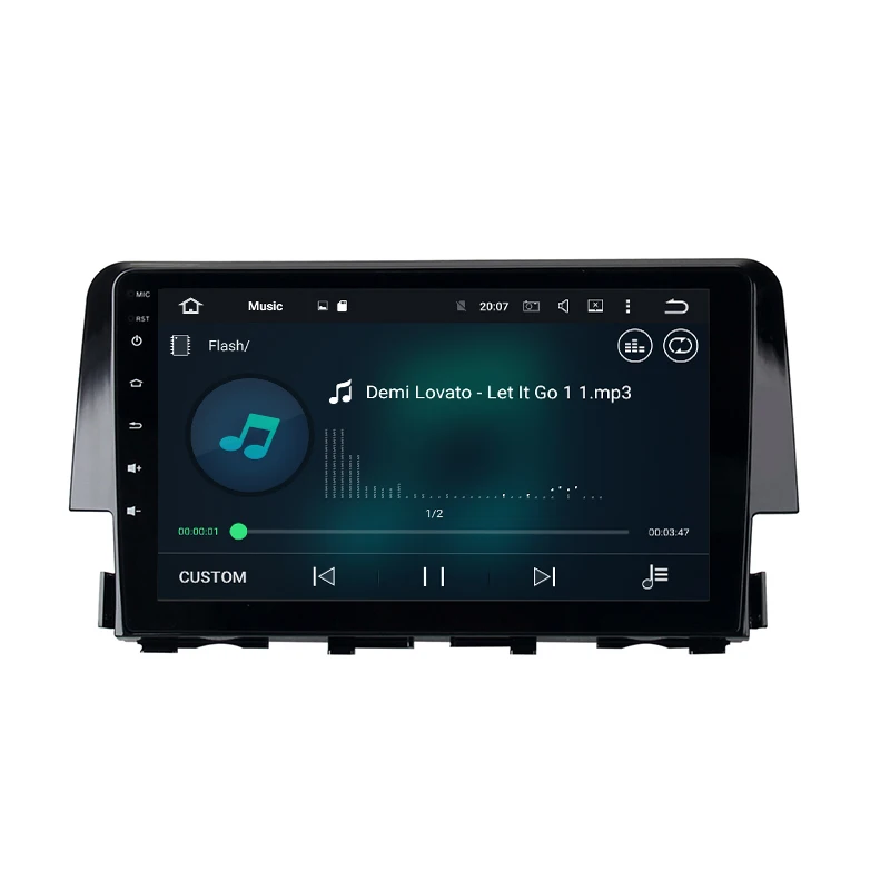 Perfect for Civic 2015-2017 Octa core PX5 Android 8.0 car radio gps with 4G RAM 32G ROM wifi 4g usb Auto Stereo Multimed 4