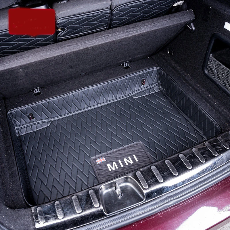 Совершенно новый ПВХ материал черный цвет загрузки багажник коврик для Mini Cooper