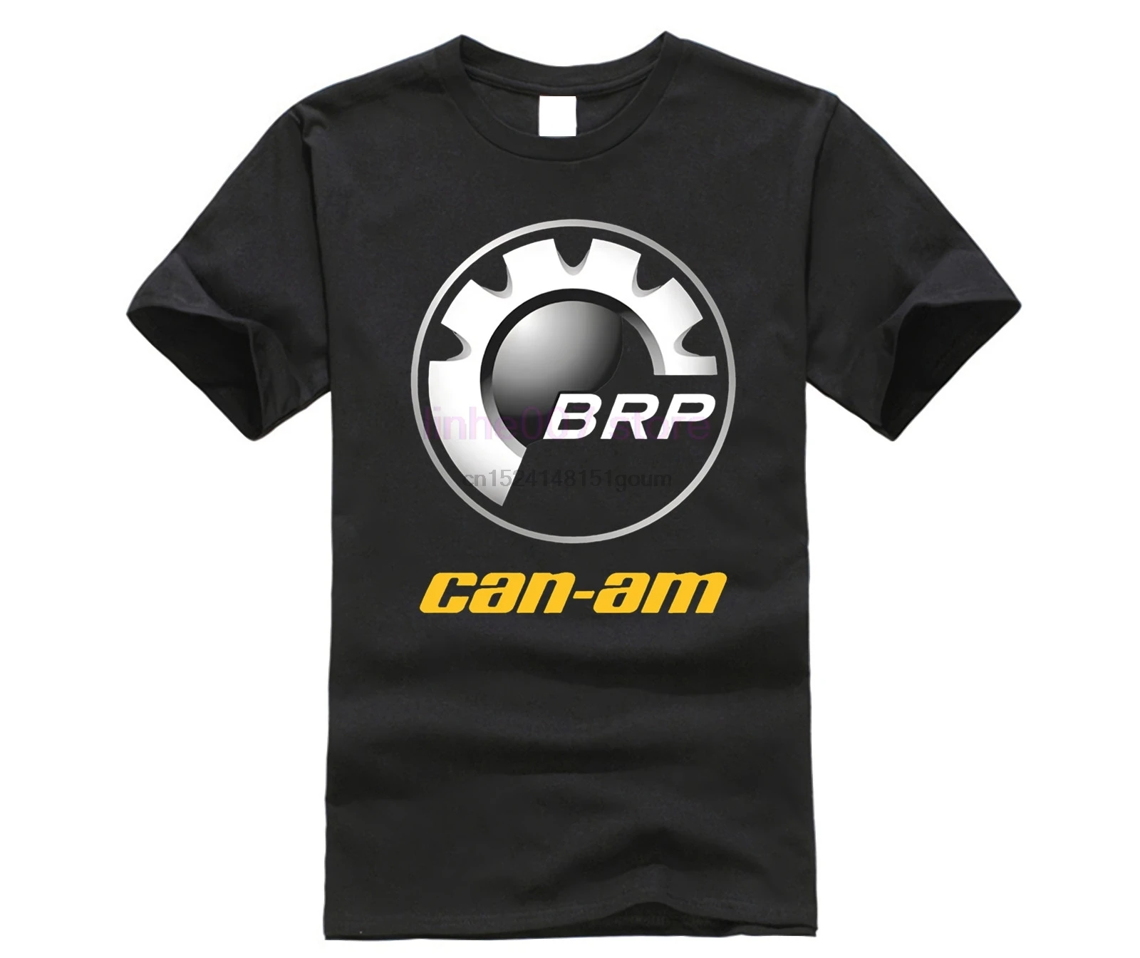 

CAN AM Logo BRP ATV Renegade UTV Outlander Black TShirt Tee Shirt New Fashion Mens Short Sleeve Tshirt Cotton T Shirts 2019 tops