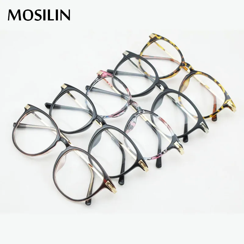 

2019 New Designer Woman Glasses Optical Frames Metal Round Glasses Frame Clear lens Eyeware Black Silver Gold Eye Glass